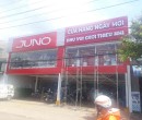 Bảng hiệu aluminium cửa hàng juno