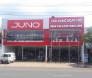 Bảng hiệu aluminium cửa hàng juno