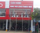 Bảng hiệu aluminium cửa hàng juno