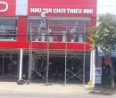 Bảng hiệu aluminium cửa hàng juno