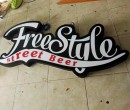 Logo acrylic đèn chiếu sáng bên trong