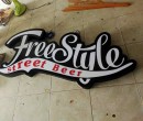 Logo acrylic đèn chiếu sáng bên trong