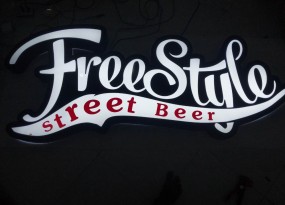 Logo acrylic đèn chiếu sáng bên trong